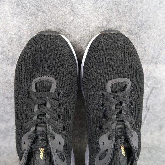 Avia Shoes Womens 8 Athletic Trainers Running Active Comfort Black Lace Up Helix - Picture 7 of 12